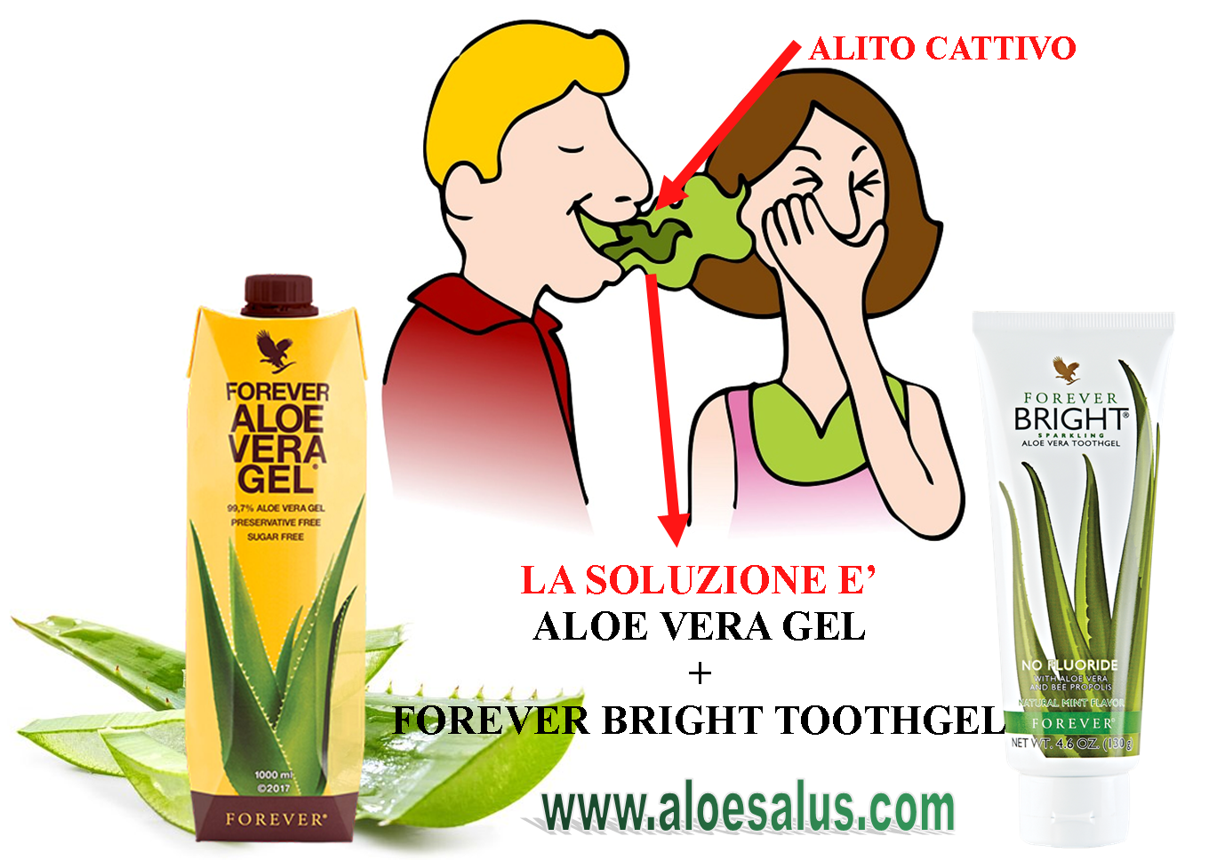 Aloe Vera Forever Contro L Alito Pesante